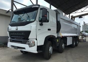 Самосвал HOWO-A7 8x4 U-образный кузов